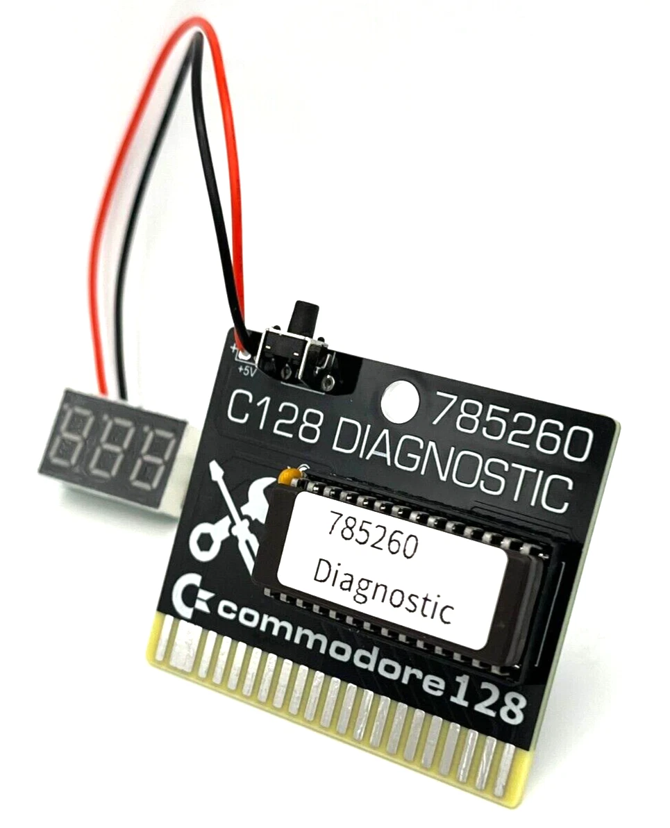Commodore 128 Diagnostic Cartridge with Voltmeter - Standard Diagnostic Cartridge thumbnail 5